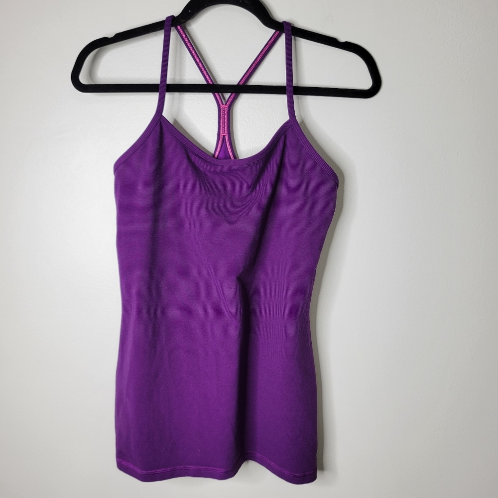Lululemon Athletica Purple Tank Top